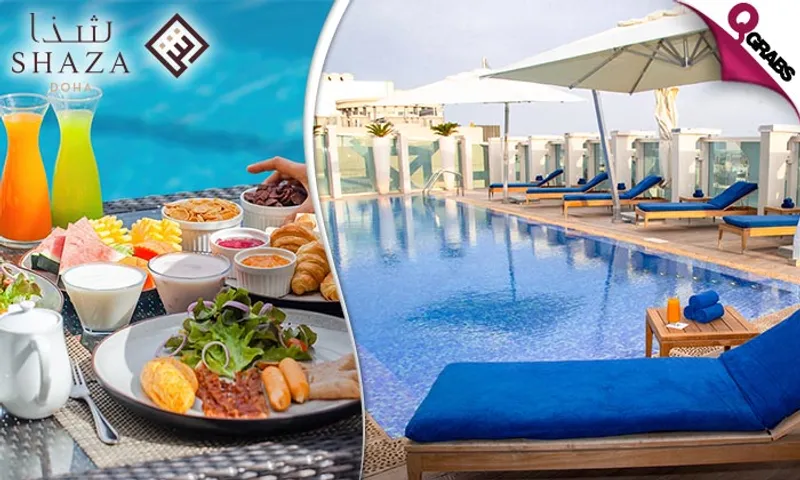 Breakfast Buffet + Pool Access at Shaza Hotel!